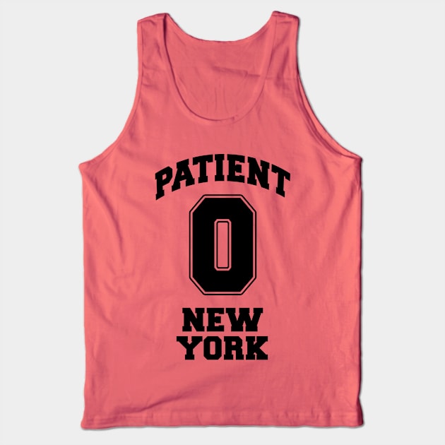 Patient Zero Zombie New York - Black Tank Top by MotiviTees